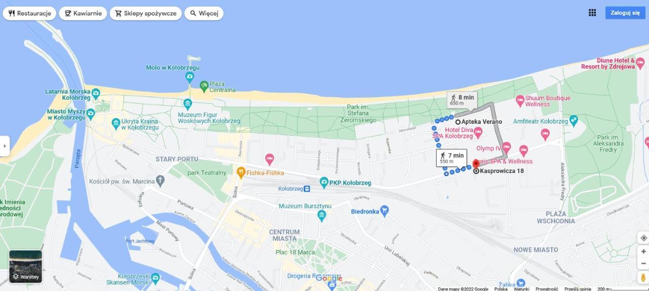 Bliżej Morza - Apartamenty Komfort z garażem Kołobrzeg Zewnętrze zdjęcie